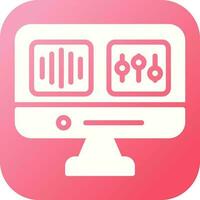 Audio Editing Vector Icon