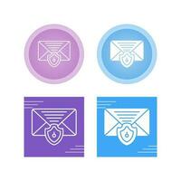 Mail Protection Vector Icon