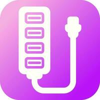 USB Hub Vector Icon