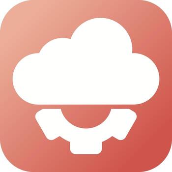 Cloud API Vector Icon