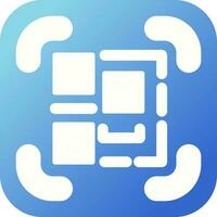 QR Code Scanner Vector Icon