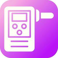 Breathalyzer Vector Icon