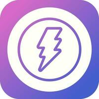 Lightning bolt Vector Icon