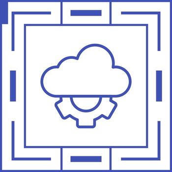 Cloud API Vector Icon
