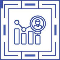 Customer Analytics Vector Icon