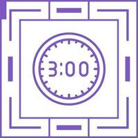 Clock Vector Icon