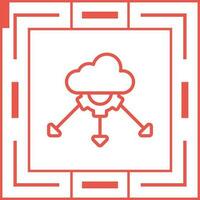 Network Load Balancing Vector Icon