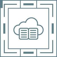 Cloud Training Vector Icon