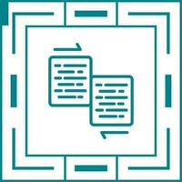 Document Merge Vector Icon