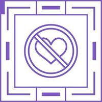 Restricted Vector Icon