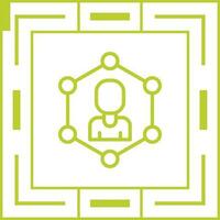 Network Segmentation Vector Icon