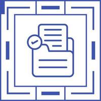 Document Check Vector Icon