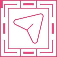 Paper Plane Vector Icon