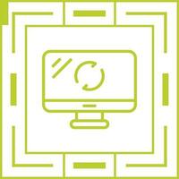software actualizar vector icono