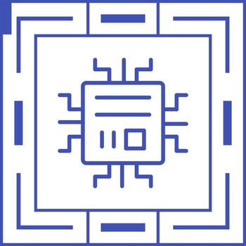 Microchip Vector Icon