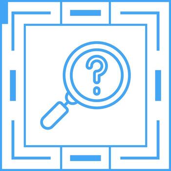 Problem Framing Vector Icon