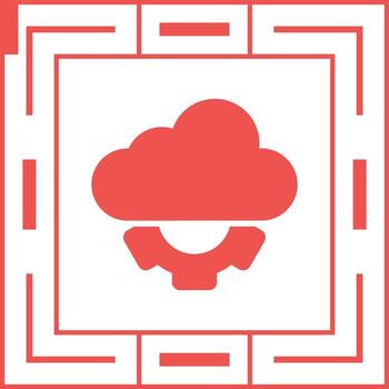 Cloud API Vector Icon