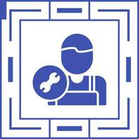 HVAC Technician Vector Icon