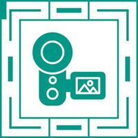 icono de vector de cámara de vídeo