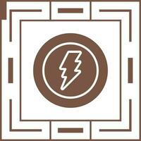 Lightning bolt Vector Icon