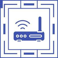Wi-Fi Router Vector Icon