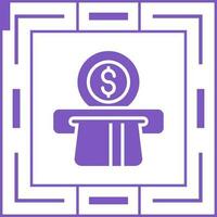 Automated Teller Machine Vector Icon