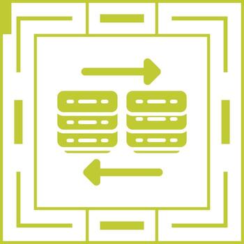 Cloud Migration Vector Icon