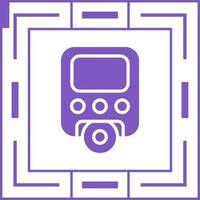 Portable DVD Player Vector Icon