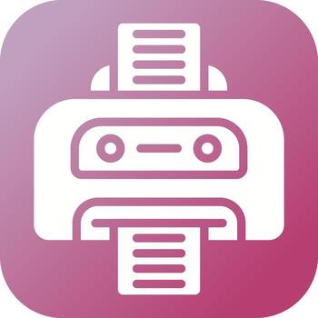 Printer Vector Icon