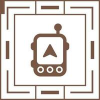 GPS Navigation Device Vector Icon