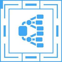 Network Diagram Vector Icon