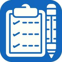 Writing pad Vector Icon