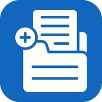 Document Add Vector Icon