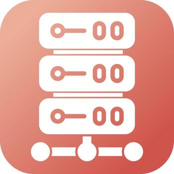 icono de vector de base de datos