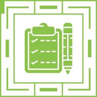 Writing pad Vector Icon