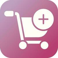 Shoping Cart Add Vector Icon