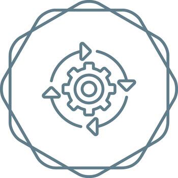 continuo integración vector icono