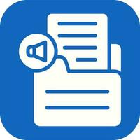 Document Insert Audio Vector Icon