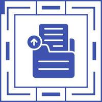 Document Upload Vector Icon
