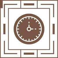 Clock Three Vector Icon