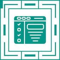 Design Brief Vector Icon