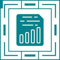 Document Insert Chart Vector Icon