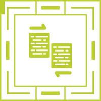 Document Merge Vector Icon