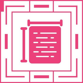 Document Size Vector Icon