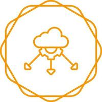 Network Load Balancing Vector Icon