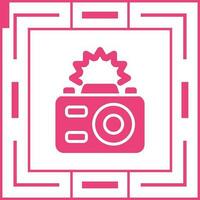 Camera Flash Vector Icon