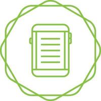 E-reader Vector Icon
