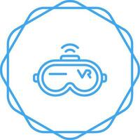 Virtual Reality Headset Vector Icon