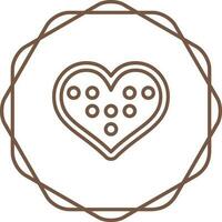 Chocolates in heart Box Vector Icon