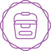 Portable water container Vector Icon